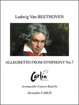 Allegretto from Symphony No.7 Concert Band sheet music cover